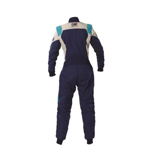 Kombinezon OMP First Evo Elle 2025 8856-2018 granatowo-niebieski