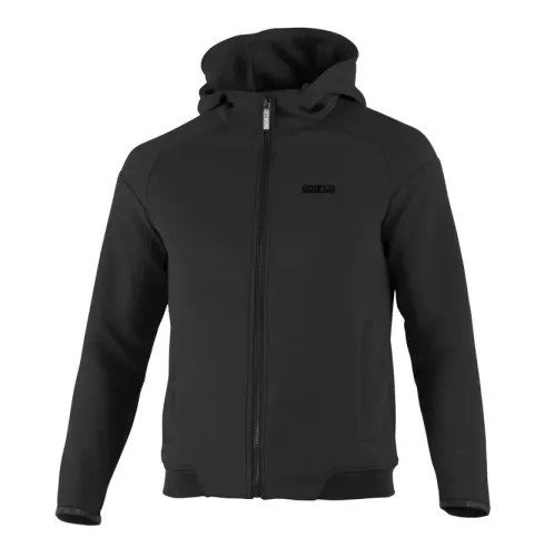 Bluza zapinana z kapturem Sparco czarna