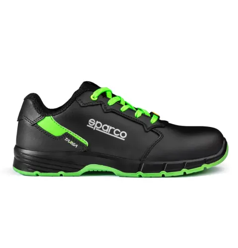 Buty Sparco Targa Arturo S3S (czarno-zielone fluo)