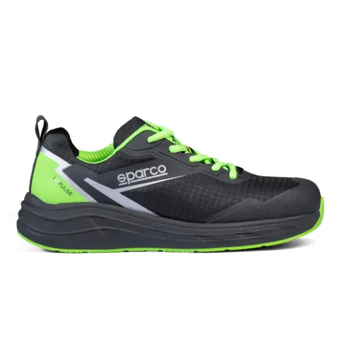 Buty Sparco Impulse Lucas S3S (szaro-zielone fluo)