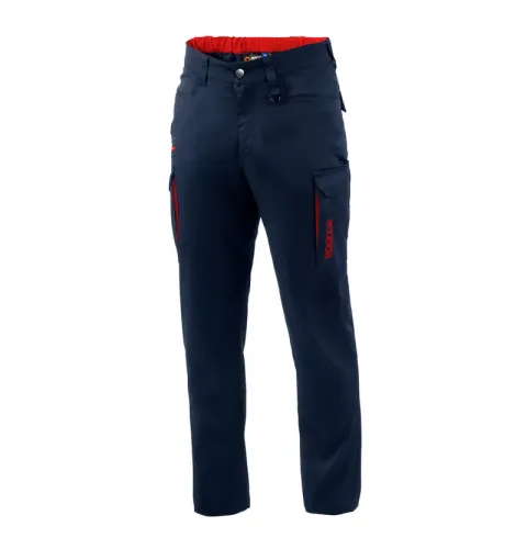 Spodnie robocze Sparco Vermont granatowe