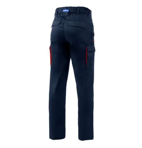 Spodnie robocze Sparco Vermont granatowe