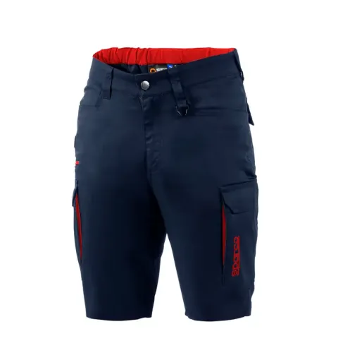 Krótkie spodenki robocze Sparco Hawaii granatowe