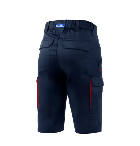Krótkie spodenki robocze Sparco Hawaii granatowe