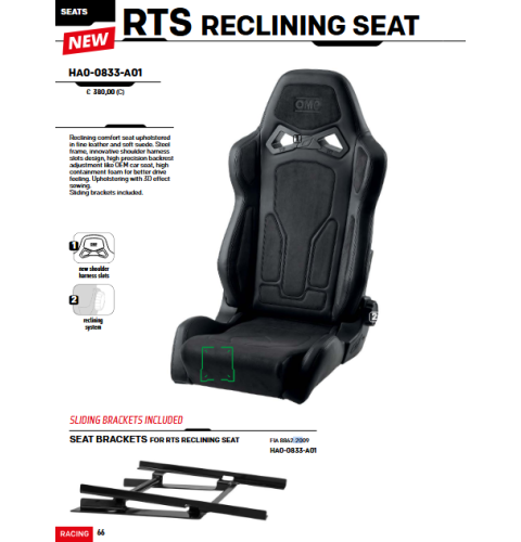 Fotel OMP RTS regulowany