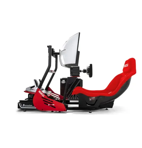 Sparco Evolve Pro GP Rig II Sim Racing Cockpit czerwony