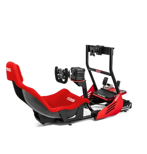 Sparco Evolve Pro GP Rig I Sim Racing Cockpit czerwony