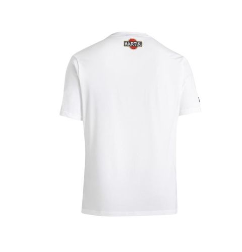 Koszulka T-shirt Sparco Martini Racing Big Logo biała