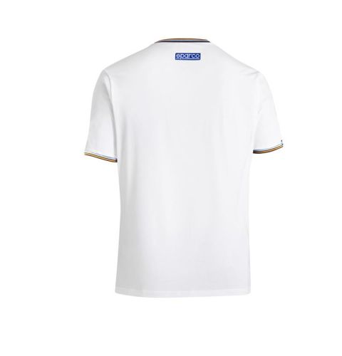 Koszulka T-shirt Sparco Gulf z kieszonką biała
