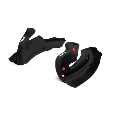 Wyściółka wkładki policzkowe do kasków Sparco Stealth RF czarne