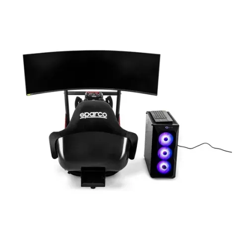 Sparco Evolve Pro GP Rig II Sim Racing Cockpit czarny