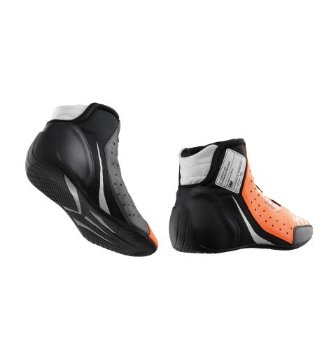 Buty OMP One Evo X R FIA 8856-2018 pomarańczowo-antracytowe