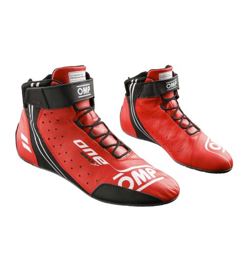 Buty OMP ONE EVO X FIA 8856-2018 czerwone
