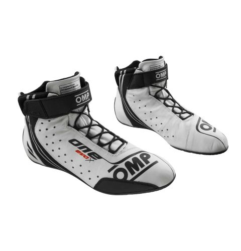 Buty OMP ONE EVO X FIA 8856-2018 białe