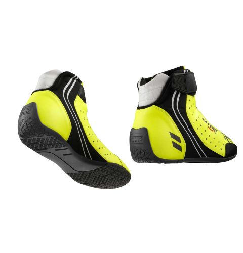 Buty OMP ONE EVO X FIA 8856-2018 żółte
