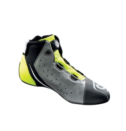 Buty OMP One Evo X R FIA 8856-2018 czarno-żółte