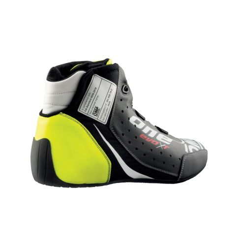 Buty OMP One Evo X R FIA 8856-2018 czarno-żółte