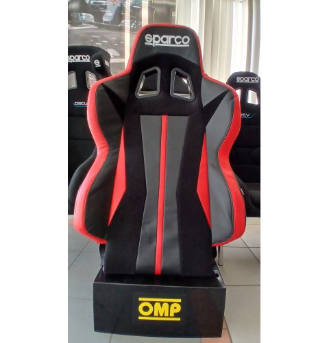 Fotel biurowy SPARCO TROOPER – czarno-czerwony