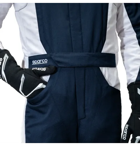 Kombinezon Sparco Sprint Advanced FIA 8856-2018 granatowo-biały