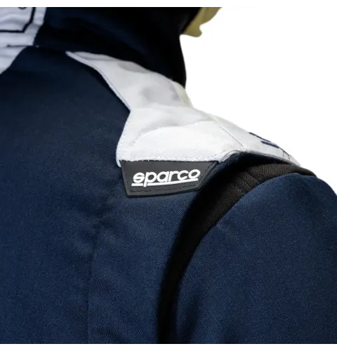 Kombinezon Sparco Sprint Advanced FIA 8856-2018 granatowo-biały