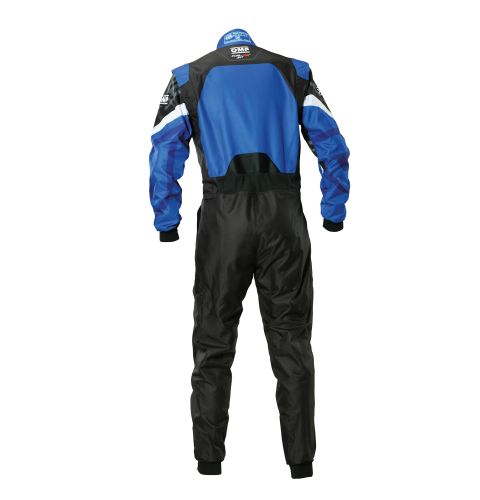 Kombinezon OMP KS-3X ART FIA 8877-2022 czarno-niebieski