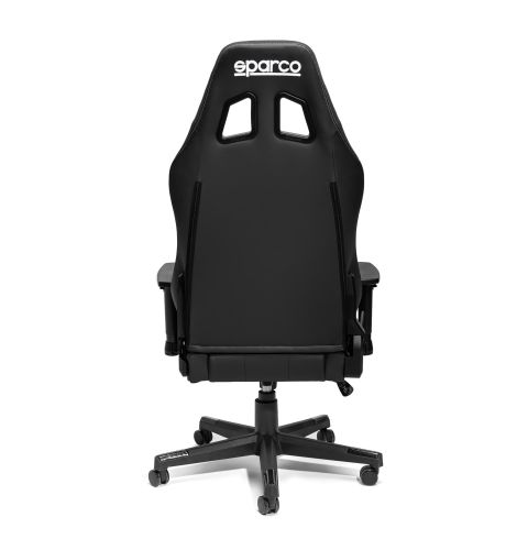 Fotel biurowy Sparco Coach czarno-biały