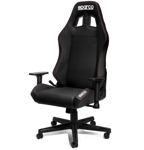 Fotel biurowy Sparco Coach czarno-czerwony