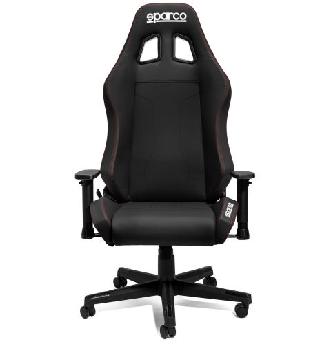 Fotel biurowy Sparco Coach czarno-czerwony