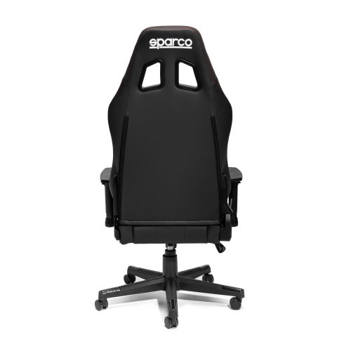 Fotel biurowy Sparco Coach czarno-czerwony