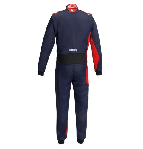 Kombinezon Sparco Sprint Advanced Asymetrical FIA 8856-2018 granatowo-czerwony