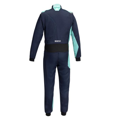 Kombinezon Sparco Sprint Advanced Asymetrical FIA 8856-2018 granatowo-błękitny