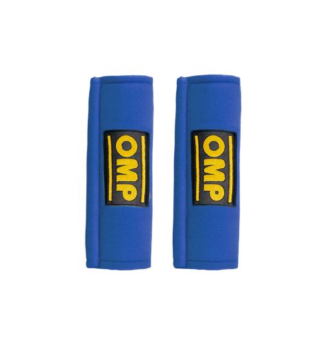 Nakładki na pasy 3" OMP – niebieskie