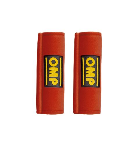 Nakładki na pasy 3" OMP – czerwone