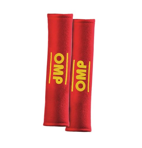 Nakładki na pasy 2" OMP – czerwone