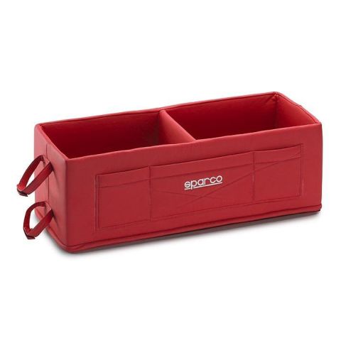 Pudło na 2 kaski SPARCO - czerwone