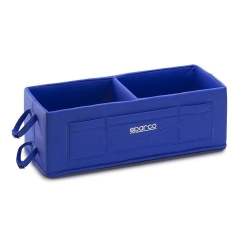 Pudło na 2 kaski SPARCO - niebieskie