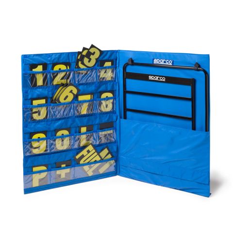 Tablica wyników SPARCO z zestawem znaków