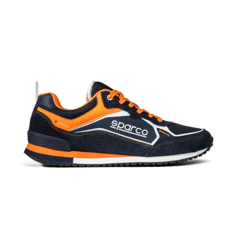Buty Sparco S-ROAD granatowo-pomarańczowe fluo