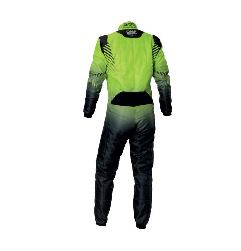 Kombinezon OMP ONE ART AIR FIA 8856-2018 czarno-żółty fluo