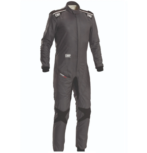 Kombinezon OMP One Evo Air FIA 8856-2018 szaro-czarny