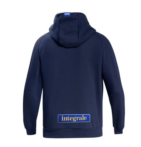 Bluza z kapturem Sparco Lancia HF Delta Integrale granatowo-żółta