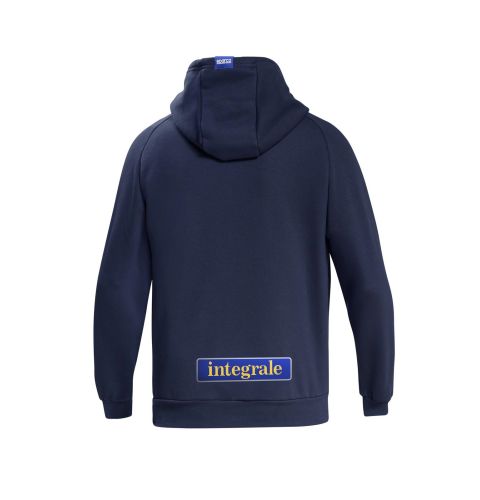 Bluza z kapturem Sparco Lancia HF Delta Integrale granatowo-biała