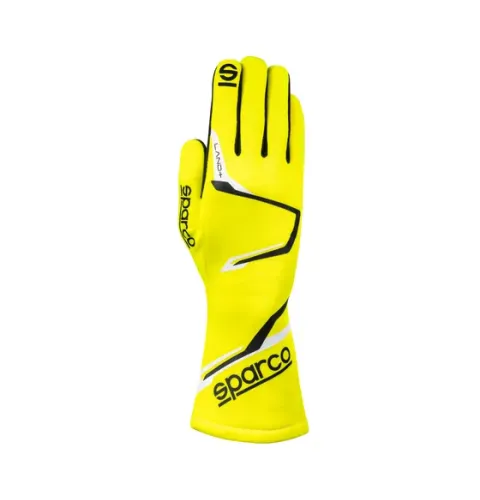 Rękawice Sparco Land+ 2025 FIA 8856-2018 żółte