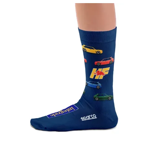 Skarpety Sparco Icon Design Lancia Delta Collection granatowe