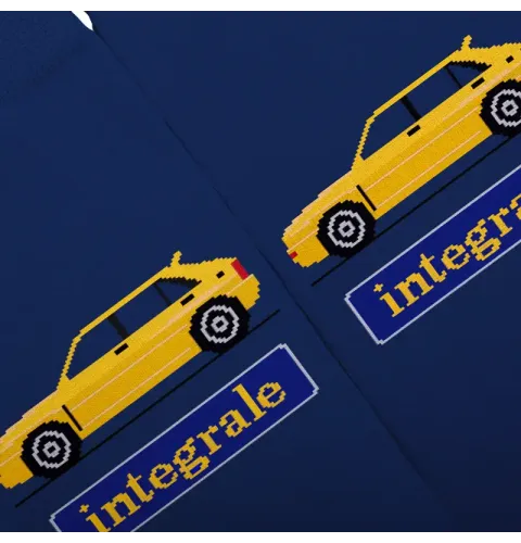 Skarpety Sparco Icon Design Lancia HF Integrale granatowe