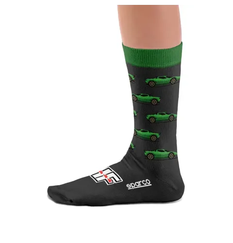 Skarpety Sparco Icon Design Lancia HF GR4 czarne