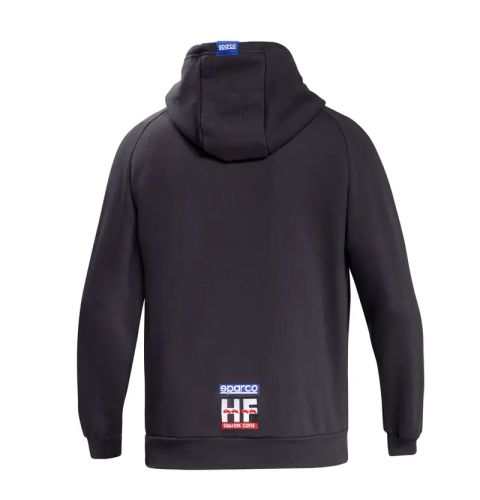 Bluza z kapturem Sparco Lancia HF Fulvia czarna
