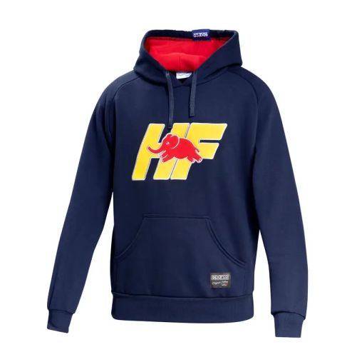 Bluza z kapturem Sparco Lancia HF Yellow granatowa