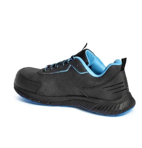 Buty Sparco Traction Nubuck Takuma S3S ESD czarno-niebieskie