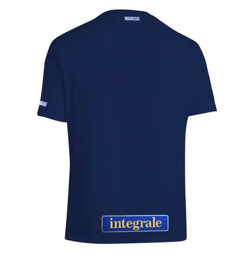 Koszulka T-Shirt Sparco Lancia HF Delta Integrale granatowo-biała